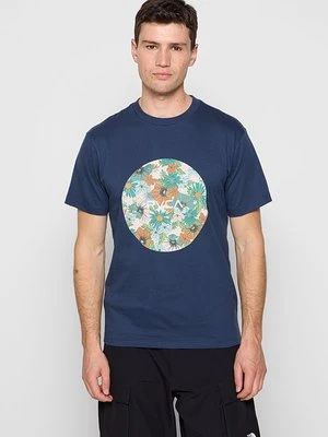 T-shirt z nadrukiem RVCA