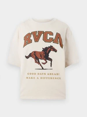 T-shirt z nadrukiem RVCA