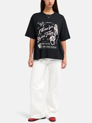 T-shirt z nadrukiem RVCA