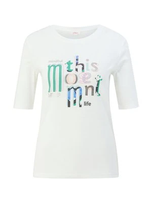 T-shirt z nadrukiem s.Oliver