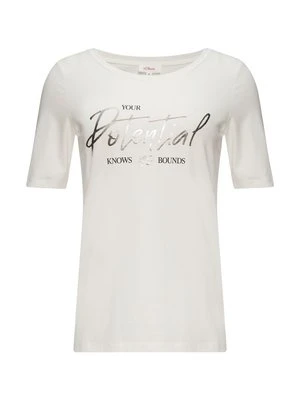 T-shirt z nadrukiem s.Oliver