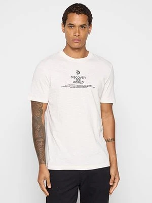 T-shirt z nadrukiem s.Oliver szary