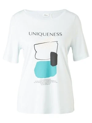 T-shirt z nadrukiem s.Oliver BLACK LABEL