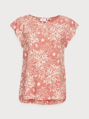 T-shirt z nadrukiem Saint Tropez różowy