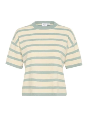 T-shirt z nadrukiem Saint Tropez jasnoniebieski