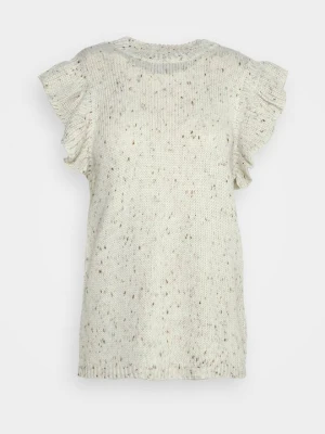 T-shirt z nadrukiem Saint Tropez mleczny