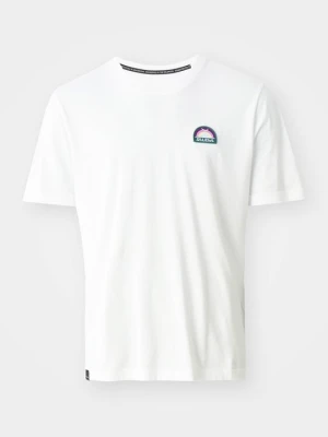 T-shirt z nadrukiem Salewa biały