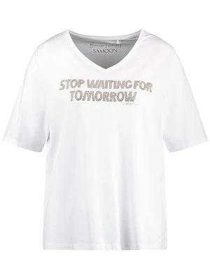 T-shirt z nadrukiem Samoon