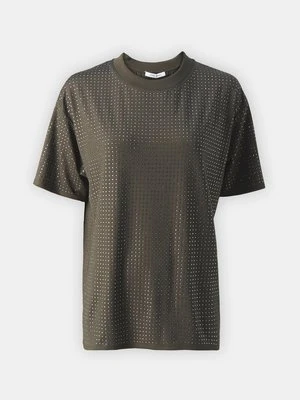 T-shirt z nadrukiem Samsøe Samsøe