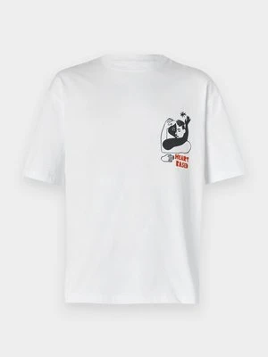 T-shirt z nadrukiem Samsøe Samsøe