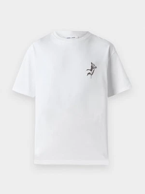 T-shirt z nadrukiem Samsøe Samsøe