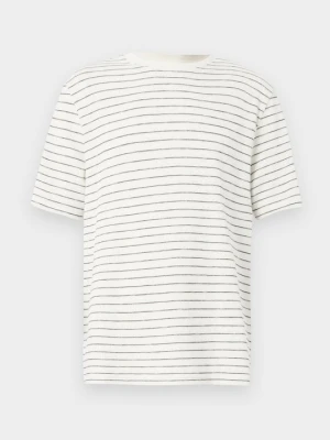 T-shirt z nadrukiem Samsøe Samsøe jasnoszary