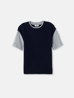 T-shirt z nadrukiem sandro