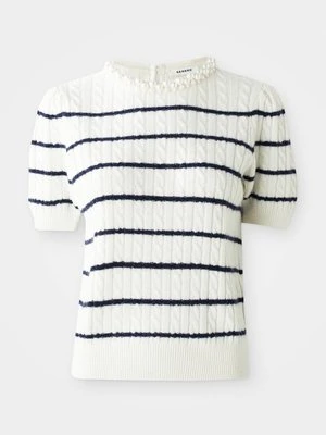 T-shirt z nadrukiem sandro