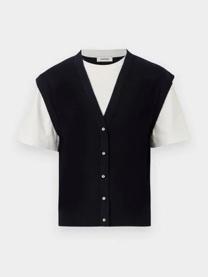 T-shirt z nadrukiem sandro