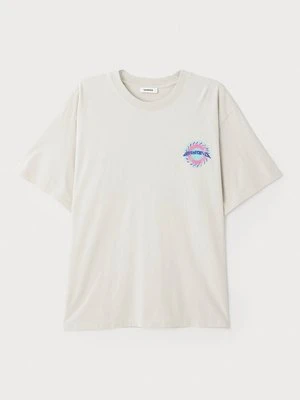 T-shirt z nadrukiem sandro