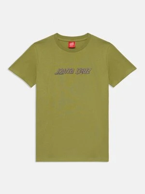 T-shirt z nadrukiem Santa Cruz