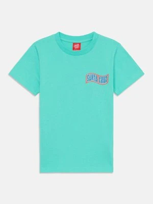 T-shirt z nadrukiem Santa Cruz