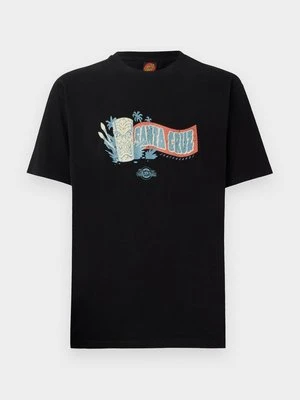 T-shirt z nadrukiem Santa Cruz