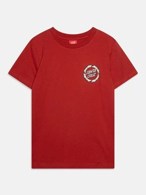 T-shirt z nadrukiem Santa Cruz