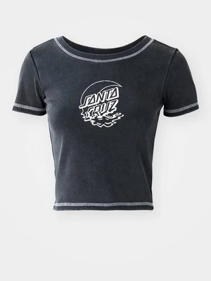 T-shirt z nadrukiem Santa Cruz