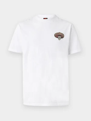T-shirt z nadrukiem Santa Cruz biały