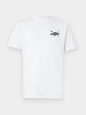 T-shirt z nadrukiem Santa Cruz biały