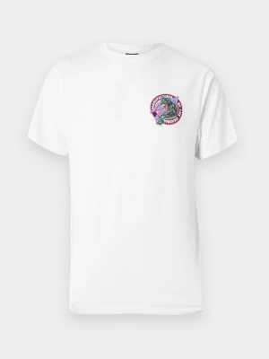 T-shirt z nadrukiem Santa Cruz biały