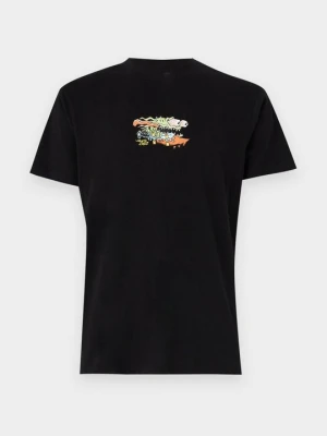 T-shirt z nadrukiem Santa Cruz czarny