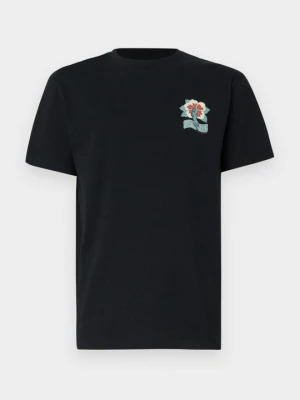 T-shirt z nadrukiem Santa Cruz czarny