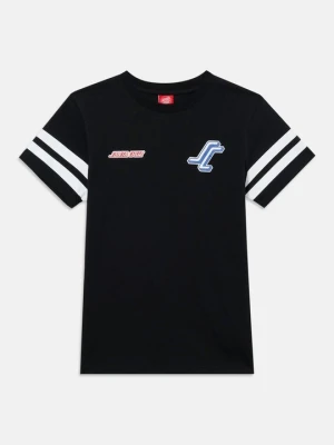 T-shirt z nadrukiem Santa Cruz czarny