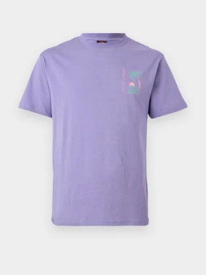 T-shirt z nadrukiem Santa Cruz fioletowy
