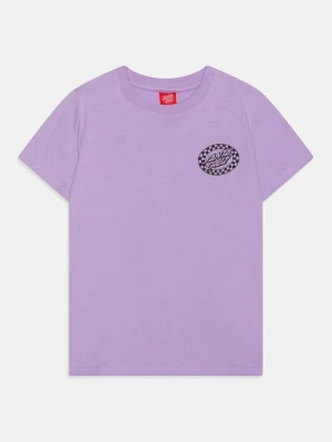 T-shirt z nadrukiem Santa Cruz fioletowy