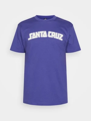 T-shirt z nadrukiem Santa Cruz fioletowy
