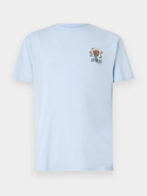 T-shirt z nadrukiem Santa Cruz niebieski