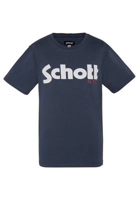 T-shirt z nadrukiem Schott