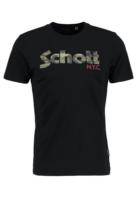T-shirt z nadrukiem Schott