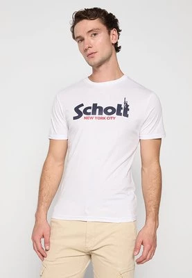 T-shirt z nadrukiem Schott