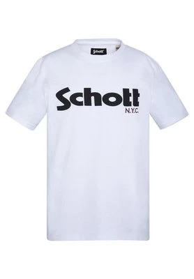 T-shirt z nadrukiem Schott