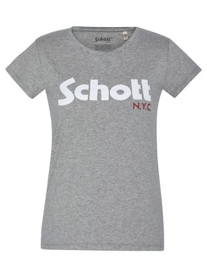 T-shirt z nadrukiem Schott