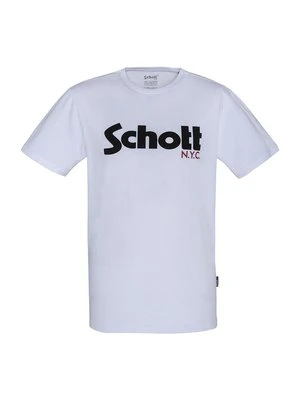 T-shirt z nadrukiem Schott