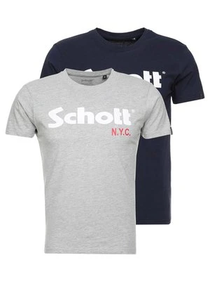 T-shirt z nadrukiem Schott