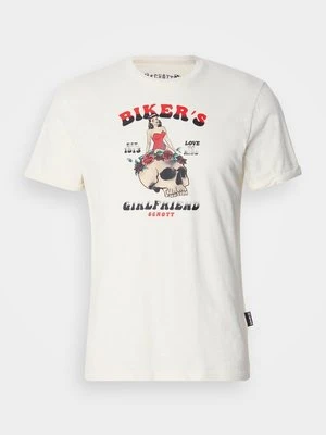 T-shirt z nadrukiem Schott