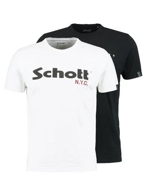 T-shirt z nadrukiem Schott