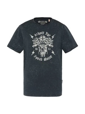 T-shirt z nadrukiem Schott