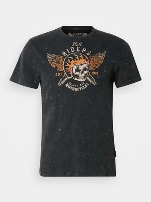 T-shirt z nadrukiem Schott