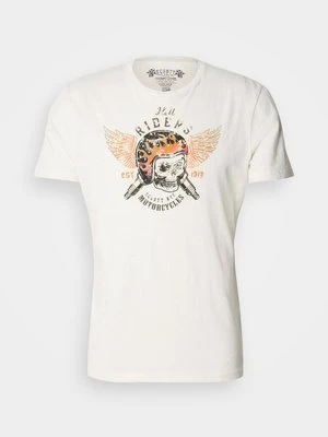 T-shirt z nadrukiem Schott