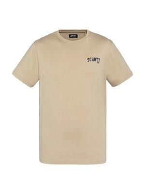 T-shirt z nadrukiem Schott