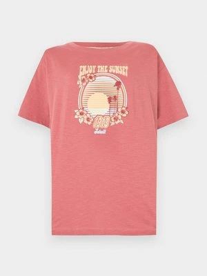 T-shirt z nadrukiem Schott