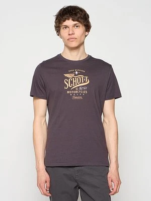 T-shirt z nadrukiem Schott